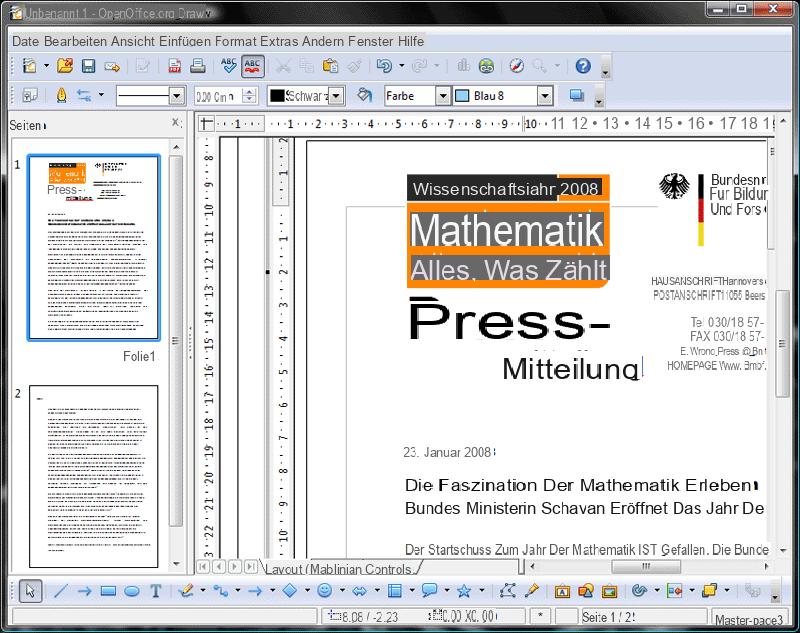 Comment ouvrir un PDF avec OpenOffice et LibreOffice -