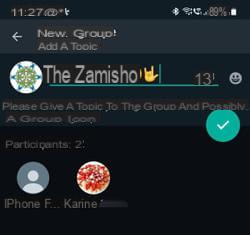 Create and manage discussion groups with WhatsApp