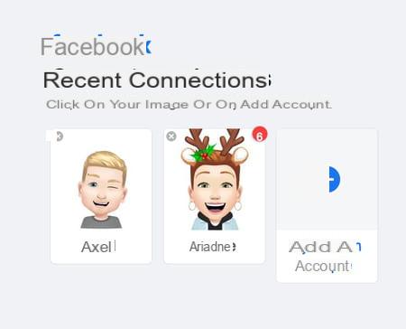 Switch Facebook account: switch without logging out