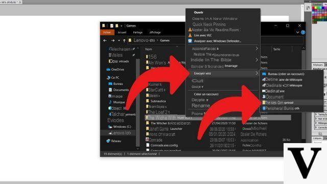 Como compactar um arquivo .zip no Windows 10?