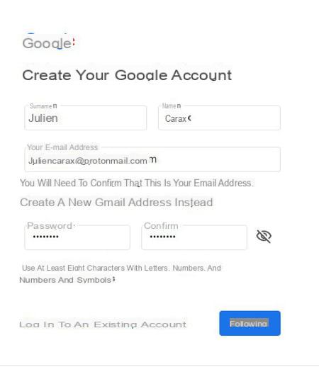 Cree una cuenta de Google: todos los métodos sencillos