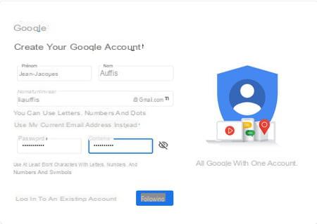 Create a Google account: all the easy methods