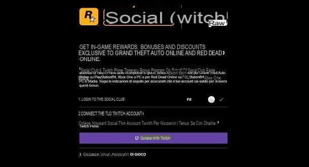 How to link Twitch Prime to GTA