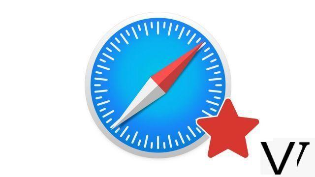 How to add a site to favorites on Safari?