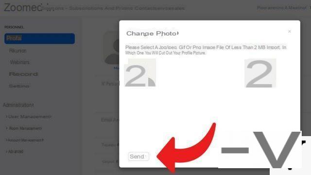 How to change your profile picture on Zoom?