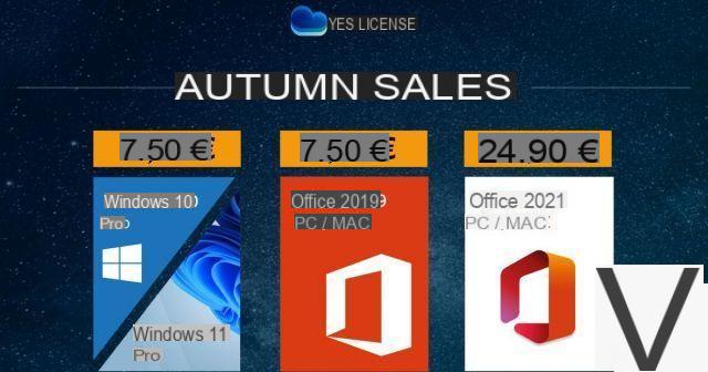 Office 2021 e Windows 11 por menos de 8 €, desafiamos você a encontrar mais barato em outro lugar!