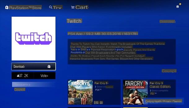 How to link Twitch account to PS4