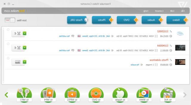 Freemake Video Converter pour Mac et Windows -