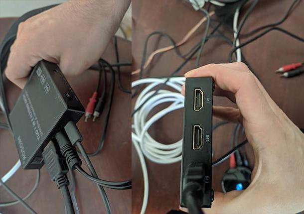 Como conectar alto-falantes com fio vermelho e preto à TV