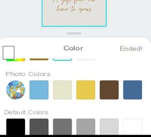 Create an animated greeting card with Canva