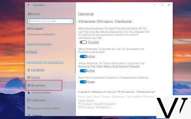 Windows 10: how to turn off the microphone