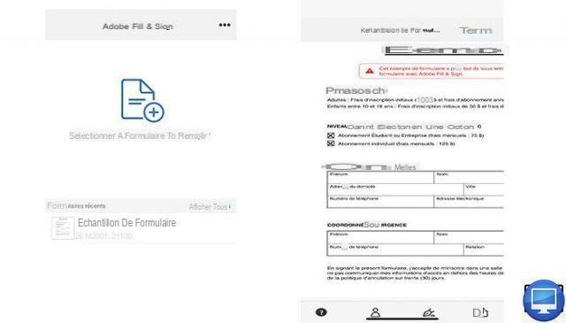 Como marcar uma caixa em um documento PDF?