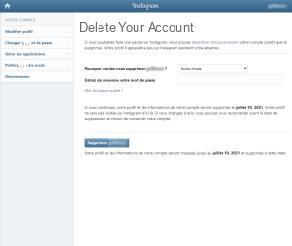 How to delete or deactivate your Instagram account