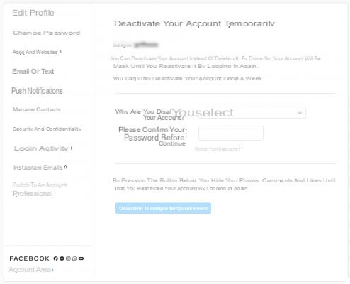 How to delete or deactivate your Instagram account