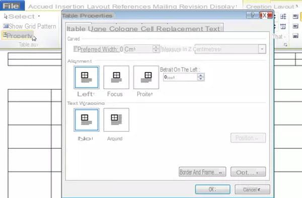 Word tables: create, modify, enlarge, delete ...