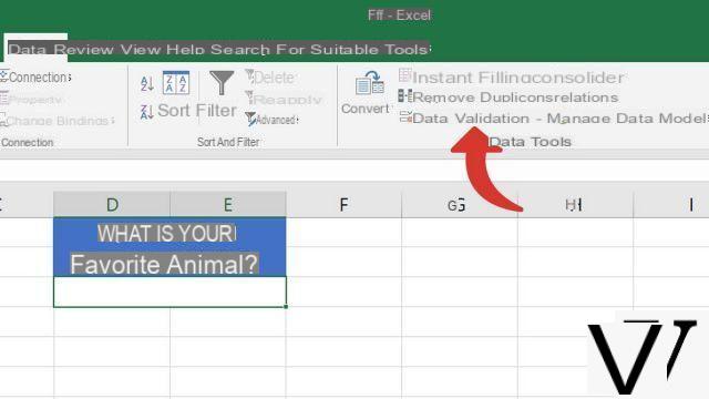 Como criar uma lista suspensa no Excel?