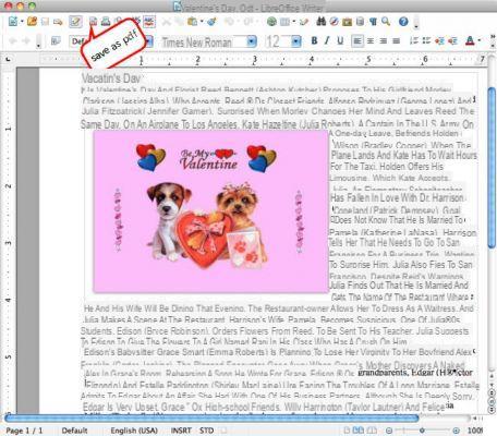 Importar PDF a LibreOffice -