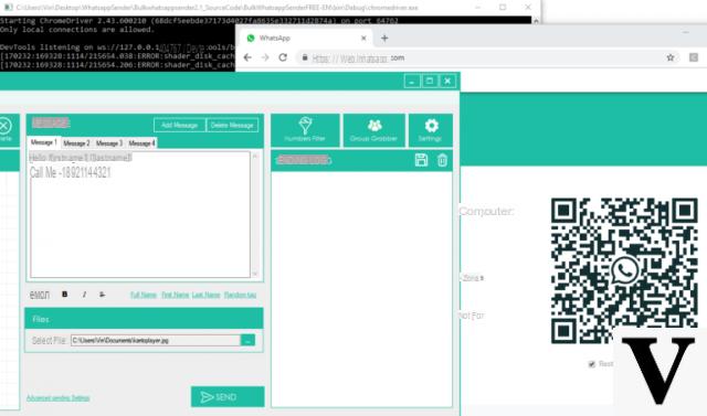 Envíe mensajes de Whatsapp desde la PC con la herramienta WS -