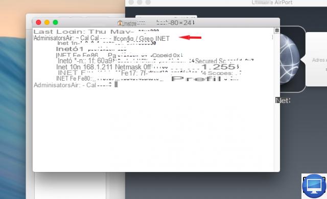 How to find your Mac's IP address?