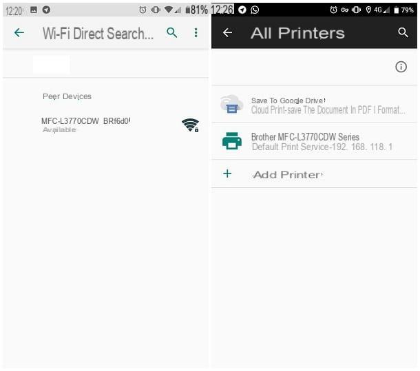 How to connect Brother WiFi printer to mobile phone