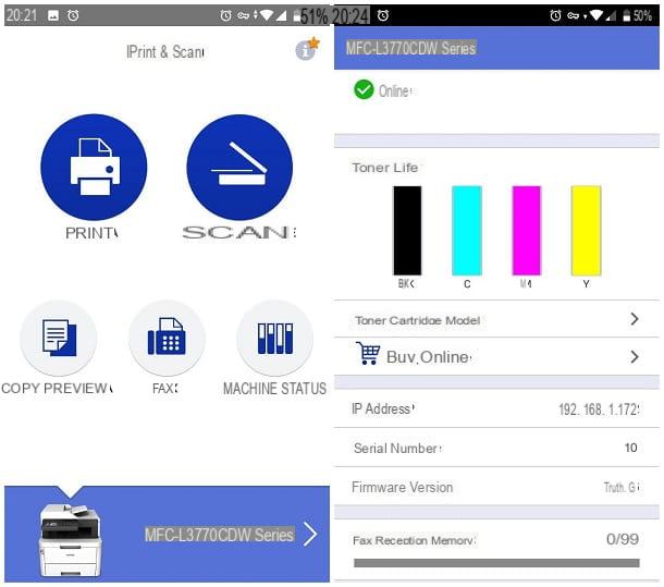 Comment connecter l'imprimante WiFi Brother au téléphone mobile