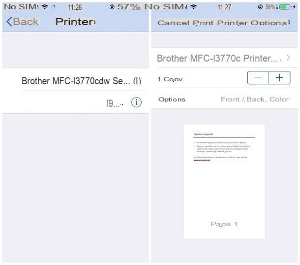 How to connect Brother WiFi printer to mobile phone