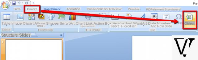 Comment insérer un PDF dans Powerpoint (également en pièce jointe) -