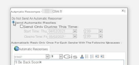 Resposta automática do Outlook: crie uma mensagem de ausência