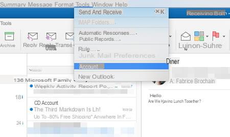 Outlook auto-reply: create an out of office message