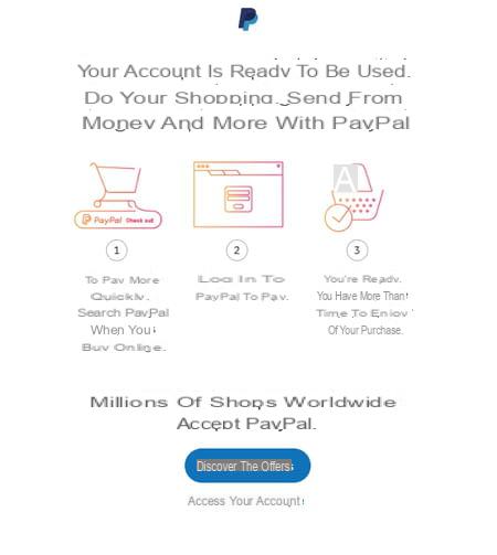 Cuenta PayPal: creación y pagos online