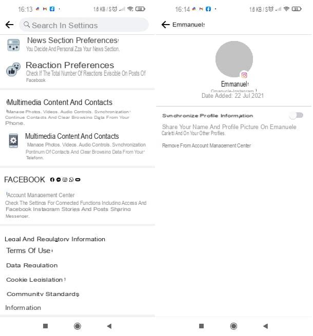 Comment déconnecter Instagram de Facebook