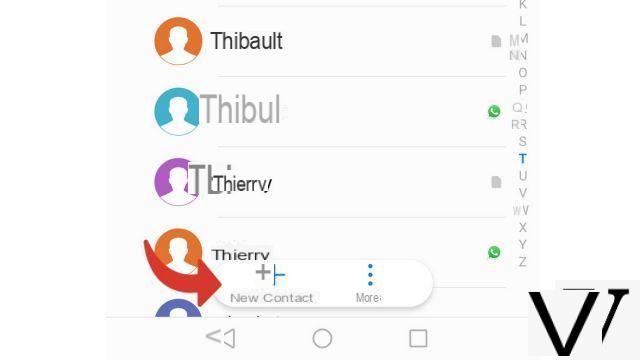 How to add a contact on WhatsApp?