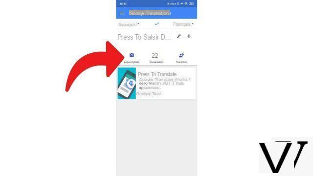 How to translate a photo with Google Translate?