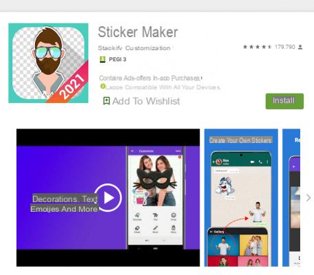 How to Create Stickers for Whatsapp from Photos with Your Face -