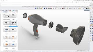 Dibuja objetos 3D, gráficos y animaciones tridimensionales.