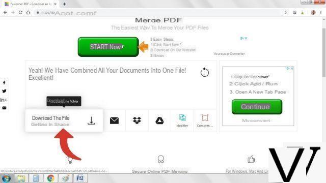 How to merge two PDF files?