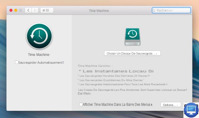 ¿Cómo elimino las copias de seguridad de una Mac?