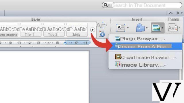 Como inserir imagem em documento do Word?