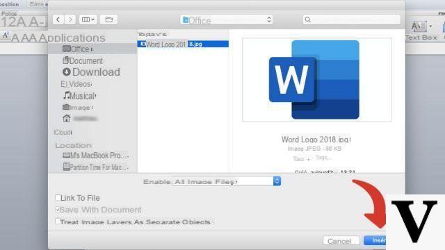 ¿Cómo insertar una imagen en un documento de Word?