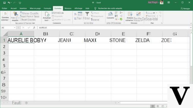 How to sort data in column or row in Excel?