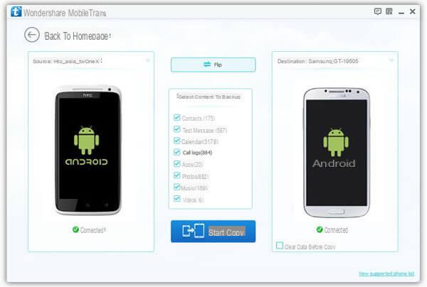 Transferir fotos de Android a Android (por ejemplo, entre 2 Samsung) -