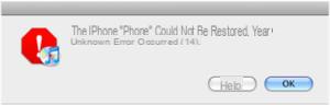 Erreur 14 iPhone : Comment réparer | iphonexpertise - Site Officiel
