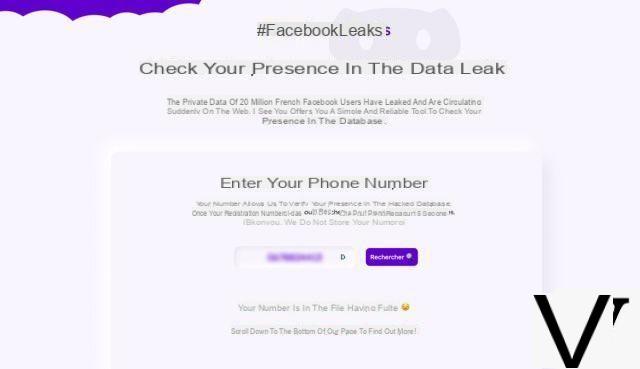 Fugas de Facebook: aquí están las dos herramientas para verificar si su número está disponible