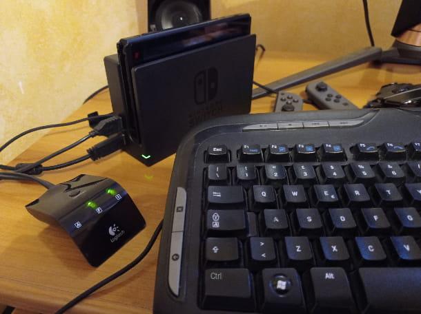 Como conectar o teclado ao switch