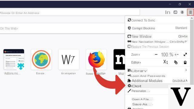 Como mudar o mecanismo de busca no Firefox?