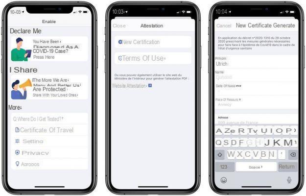 3 métodos para simplificar el acceso al certificado de viaje en el teléfono inteligente