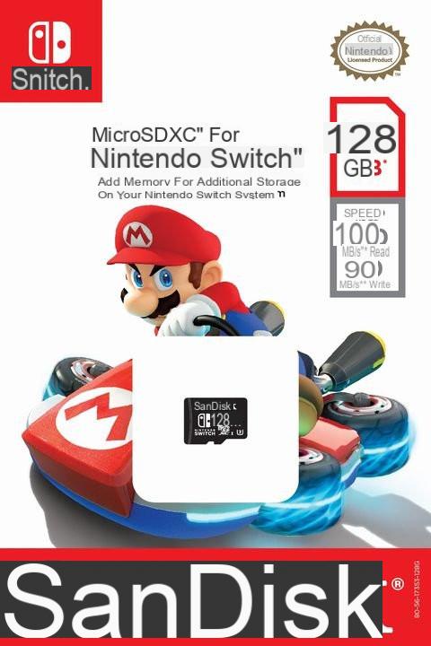 Nintendo Switch: memória muito apertada, aqui estão os microSD oficiais!