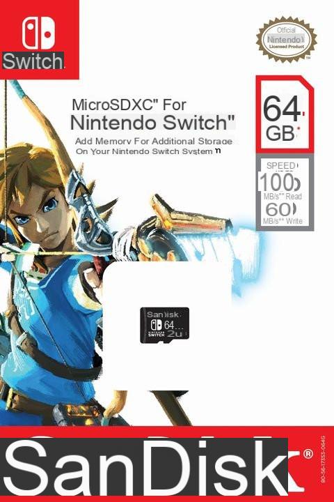 Nintendo Switch: memory too tight, here are the official microSD!