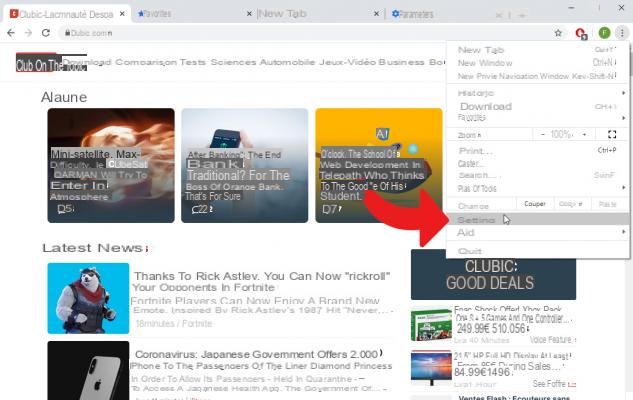 How to display your bookmarks on Google Chrome?