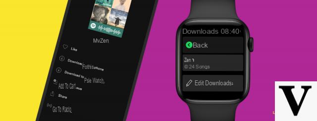 Spotify ahora puede descargar música a Apple Watch